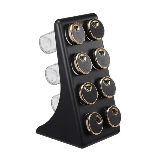 Condimentero Compacto Premium - 8 frascos