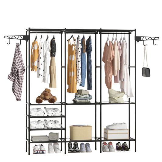 Ropero Montable de 3 Divisorias