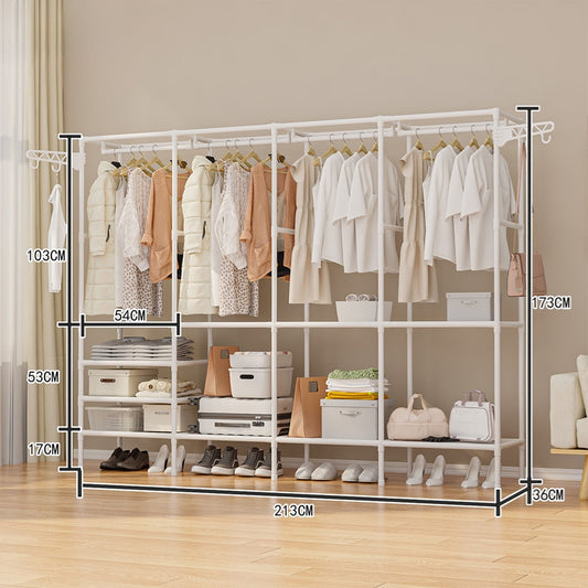 Ropero Montable de 4 Divisorias