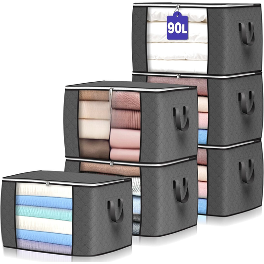 Organizador Guardatodo 90L - Kit 4 unidades