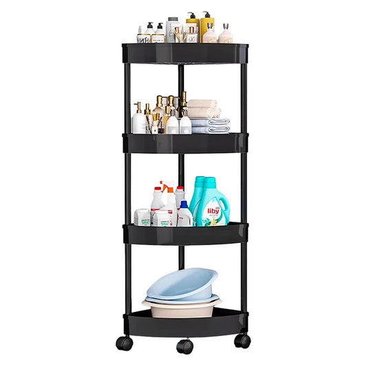 Estante de Esquina con Ruedas