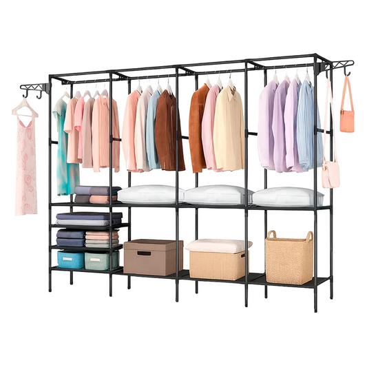 Ropero Montable de 4 Divisorias